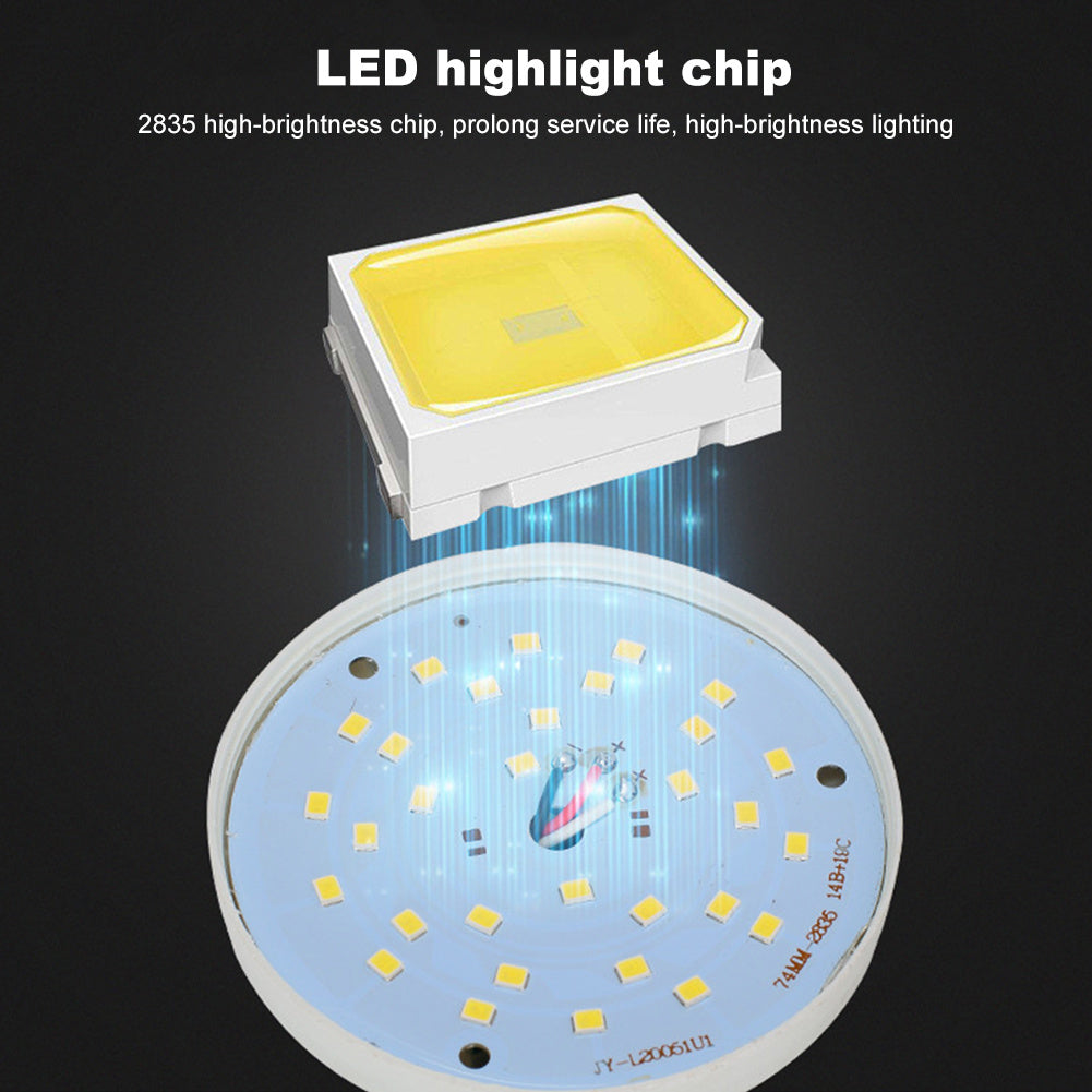 R70 12W LED Emergency Light Bulb – Fast Charging, Built-in Battery