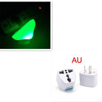 LED Mushroom Night Light with Sensor, Warm White EU/US Plug Wall Lamp