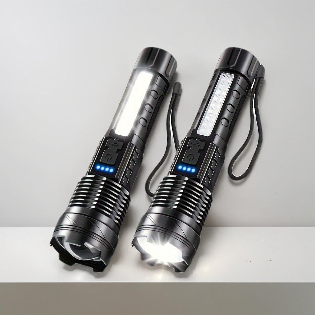 Two Pack A76 Flashlights – Outdoor & Emergency LED Torch Set