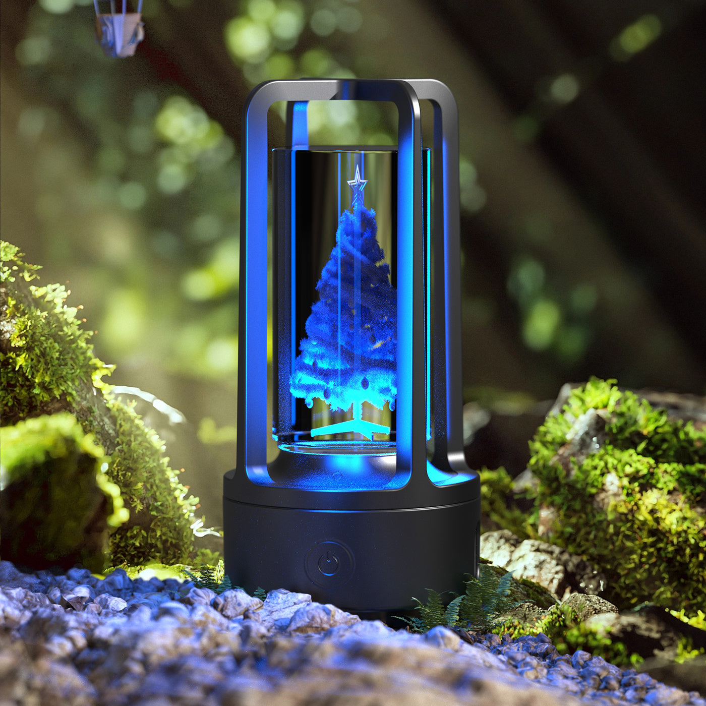 Creative 2-in-1 Crystal Lamp & Bluetooth Speaker – Touch Night Light Gift
