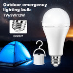 R70 12W LED Emergency Light Bulb – Fast Charging, Built-in Battery