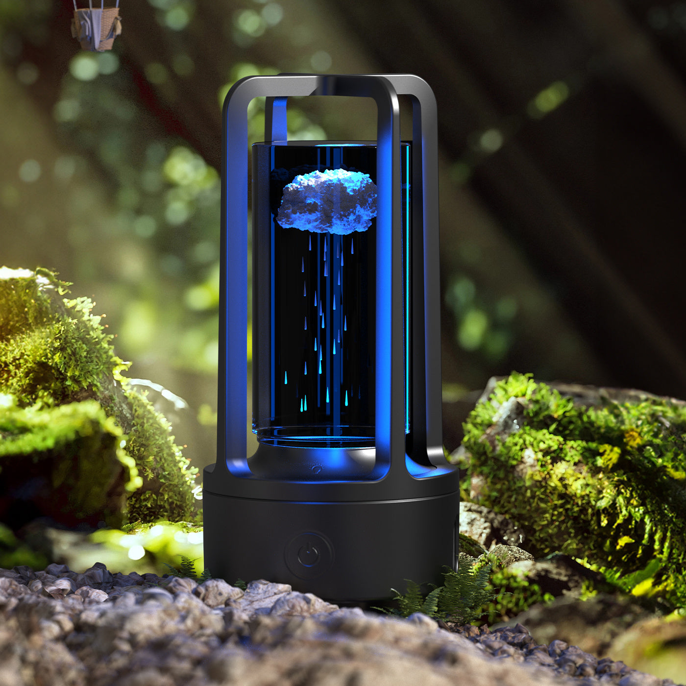 Creative 2-in-1 Crystal Lamp & Bluetooth Speaker – Touch Night Light Gift
