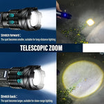 Two Pack A76 Flashlights – Outdoor & Emergency LED Torch Set