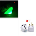 LED Mushroom Night Light with Sensor, Warm White EU/US Plug Wall Lamp