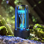 Creative 2-in-1 Crystal Lamp & Bluetooth Speaker – Touch Night Light Gift