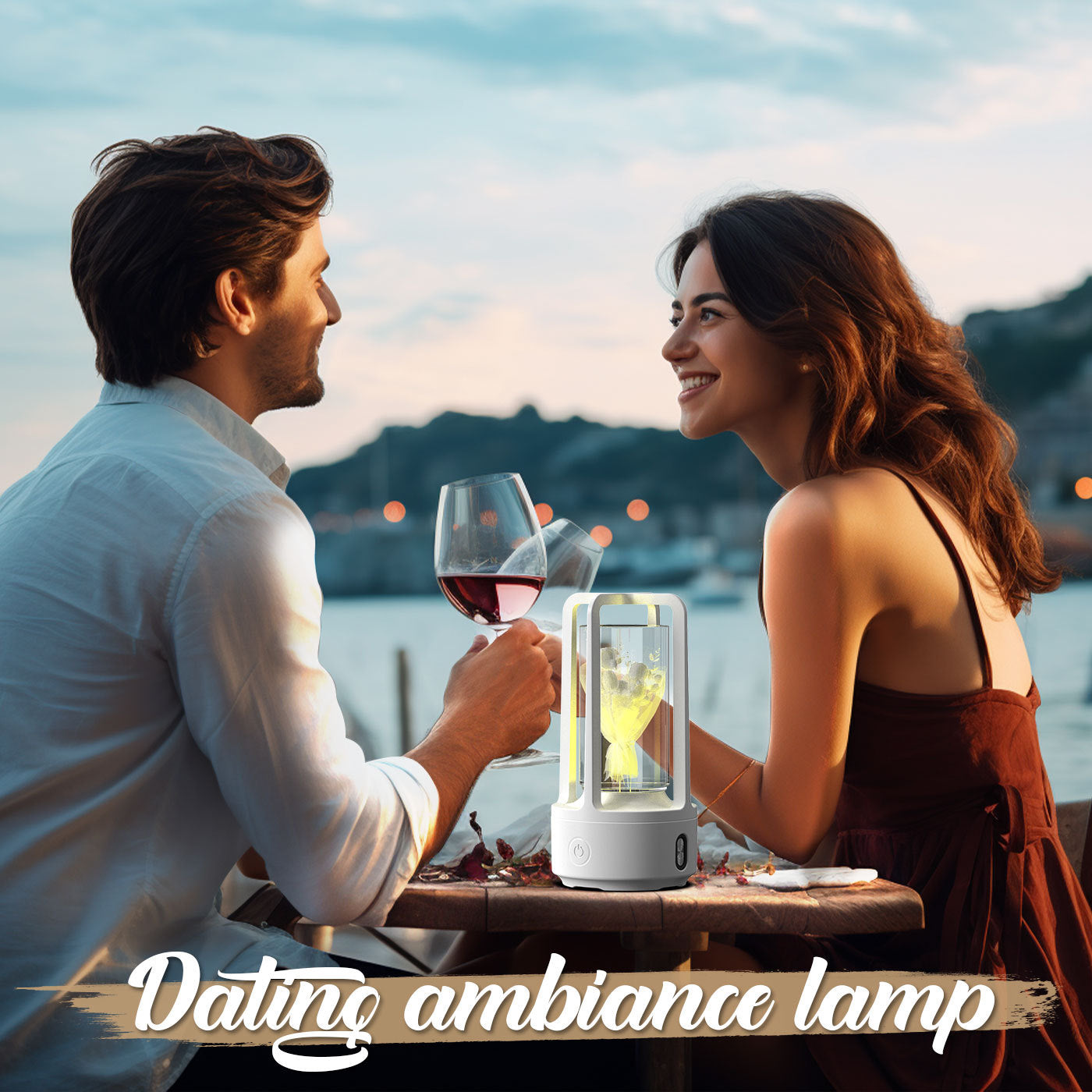 Creative 2-in-1 Crystal Lamp & Bluetooth Speaker – Touch Night Light Gift