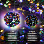 1000 LED Colorful String Lights – 100m Waterproof & Dimmable