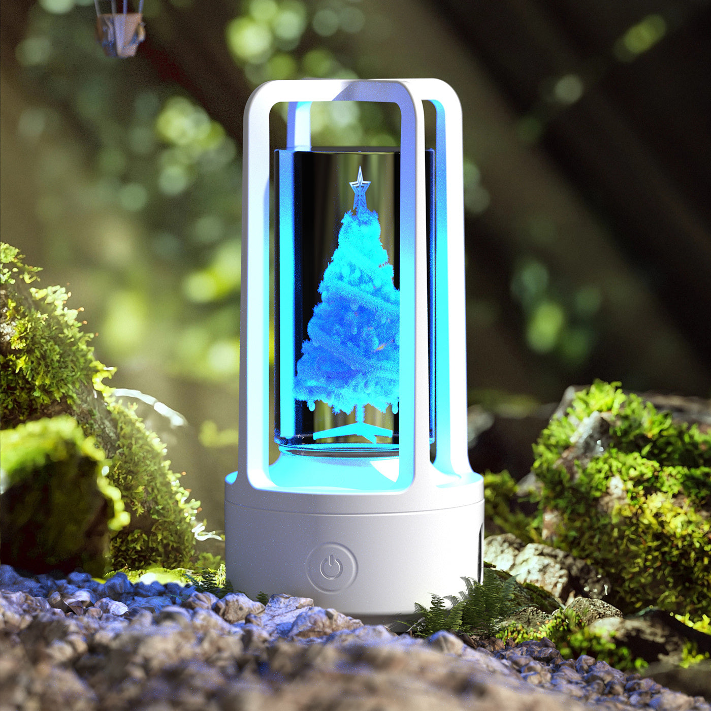 Creative 2-in-1 Crystal Lamp & Bluetooth Speaker – Touch Night Light Gift