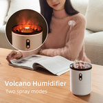 Volcanic Flame Aroma Diffuser – Jellyfish USB Night Light Humidifier