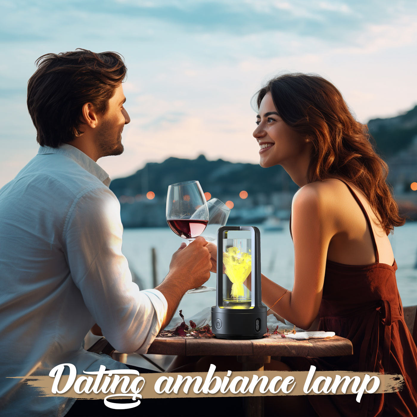 Creative 2-in-1 Crystal Lamp & Bluetooth Speaker – Touch Night Light Gift