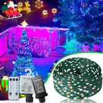 1000 LED Colorful String Lights – 100m Waterproof & Dimmable