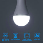 R70 12W LED Emergency Light Bulb – Fast Charging, Built-in Battery