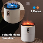Volcanic Flame Aroma Diffuser – Jellyfish USB Night Light Humidifier