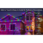 1000 LED Colorful String Lights – 100m Waterproof & Dimmable